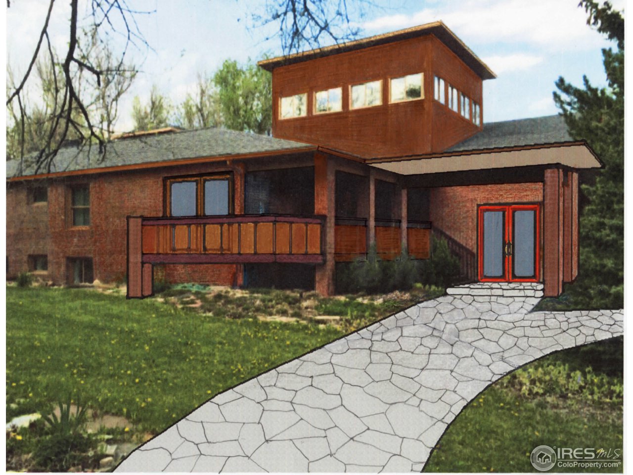 2505 Agate Road Boulder, CO 80304 - Photo 24 of 25 Architectural Schematic