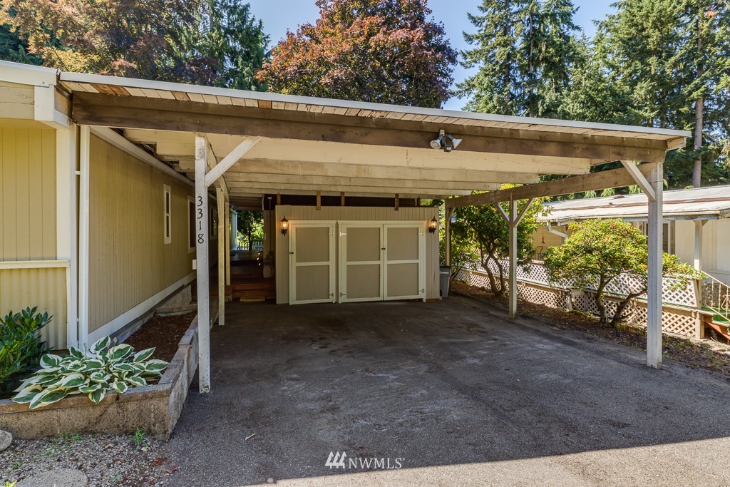 3318 206th Place Southeast Bothell, WA 98012 - Photo 4 of 35 a view of a car garage