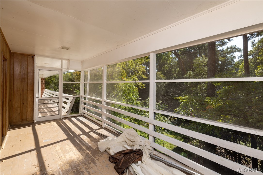 811 Forestview Drive Colonial Heights, VA 23834 - Photo 31 of 45 a view of a balcony with wooden floor