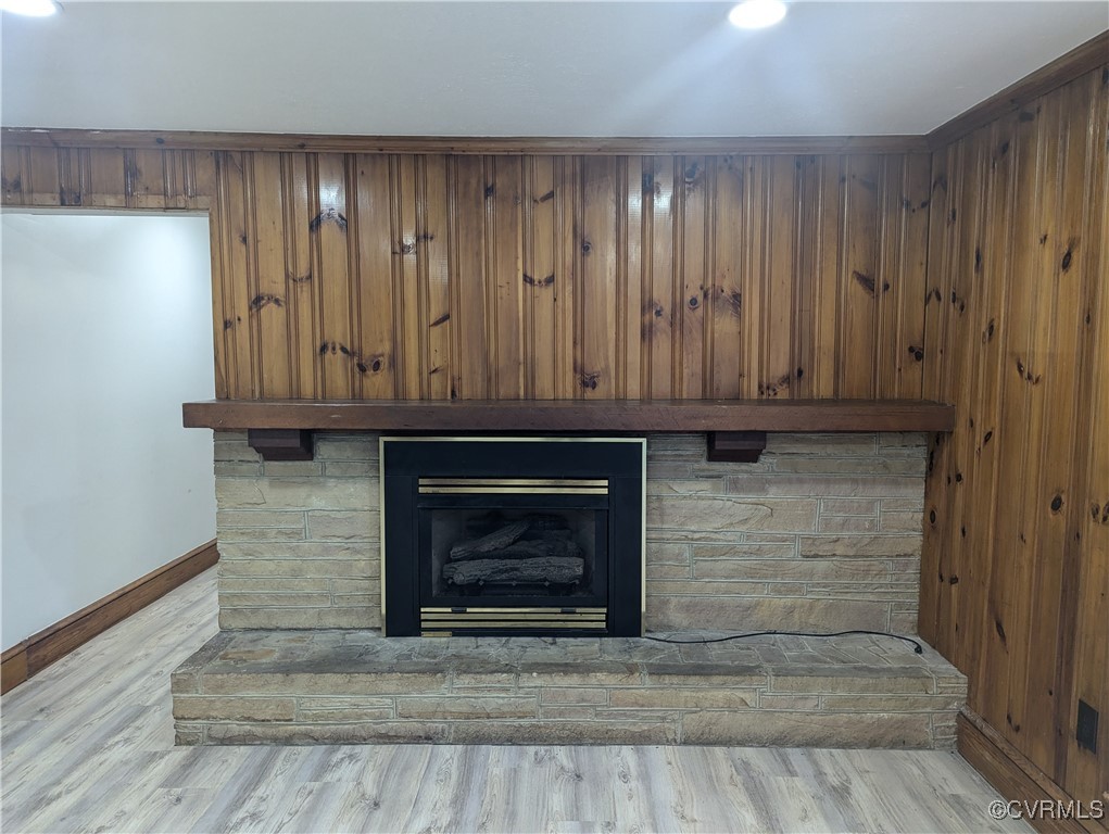 811 Forestview Drive Colonial Heights, VA 23834 - Photo 41 of 45 a living room with a fireplace