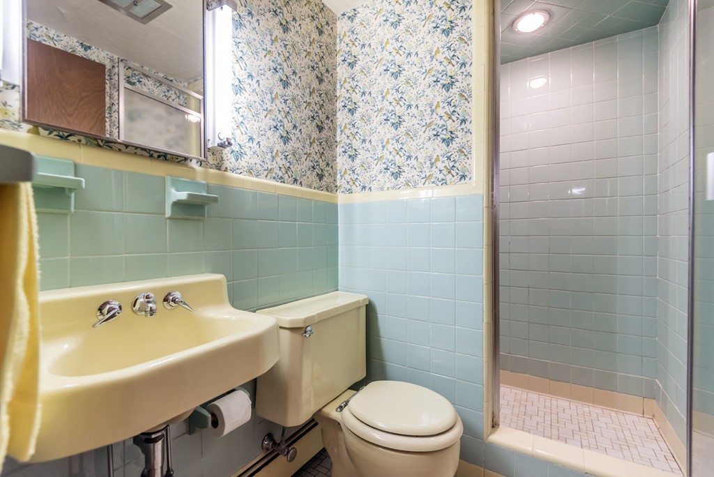 79 Cheever Circle Andover, MA 01810 - Photo 28 of 30 a bathroom with a sink toilet and shower