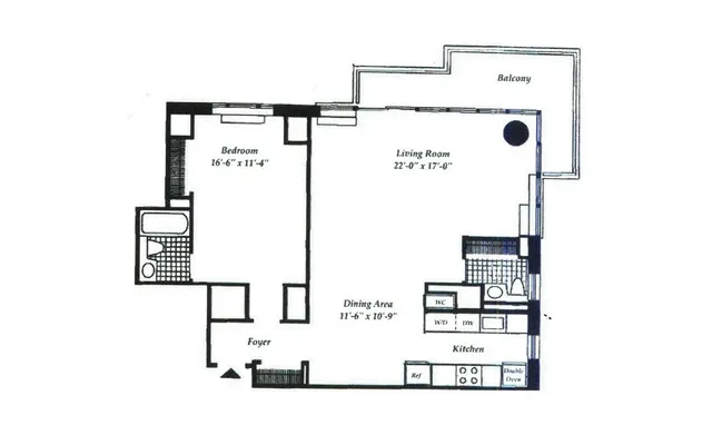 $5,800 | 161 West 61st Street, Unit 16F | Upper West Side
