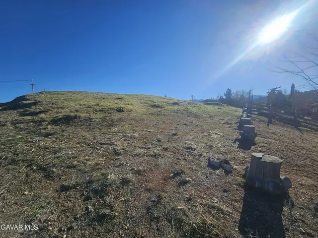a view of a green field