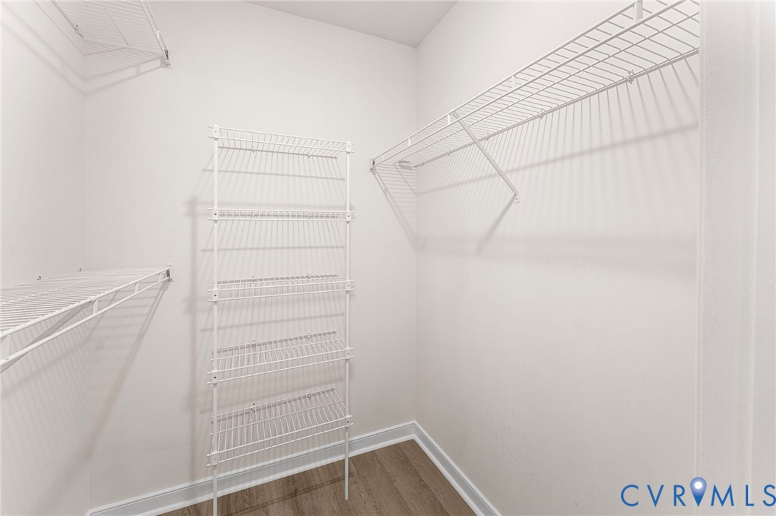 1146 Indian Valley Road Heathsville, VA 22473 - Photo 33 of 45 a view of walk in closet with empty racks