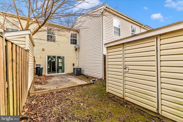 a view of a house with a patio