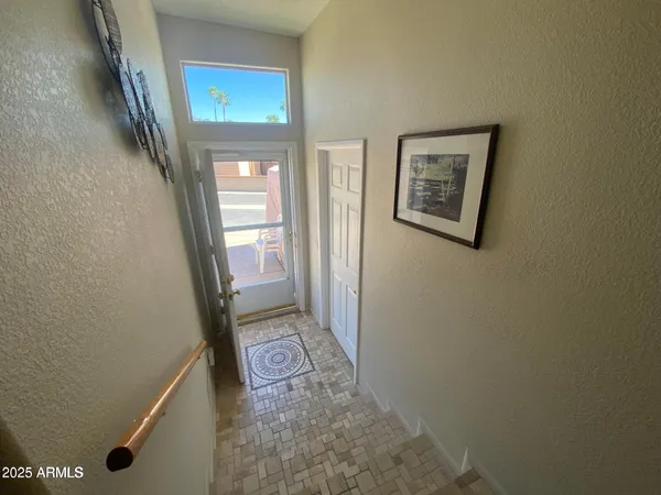 a view of wooden floor