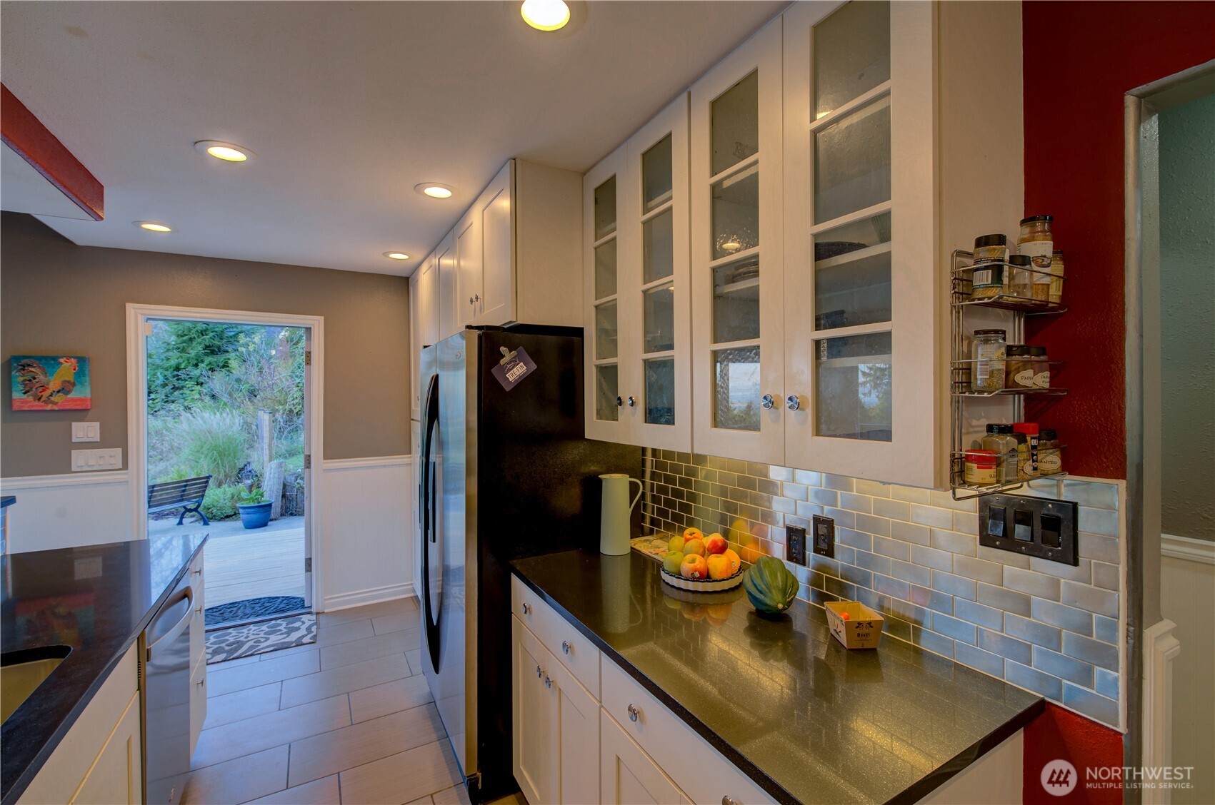 2144 Reservoir Road Ilwaco, WA 98624 - Photo 15 of 31 a kitchen with sink refrigerator and stove