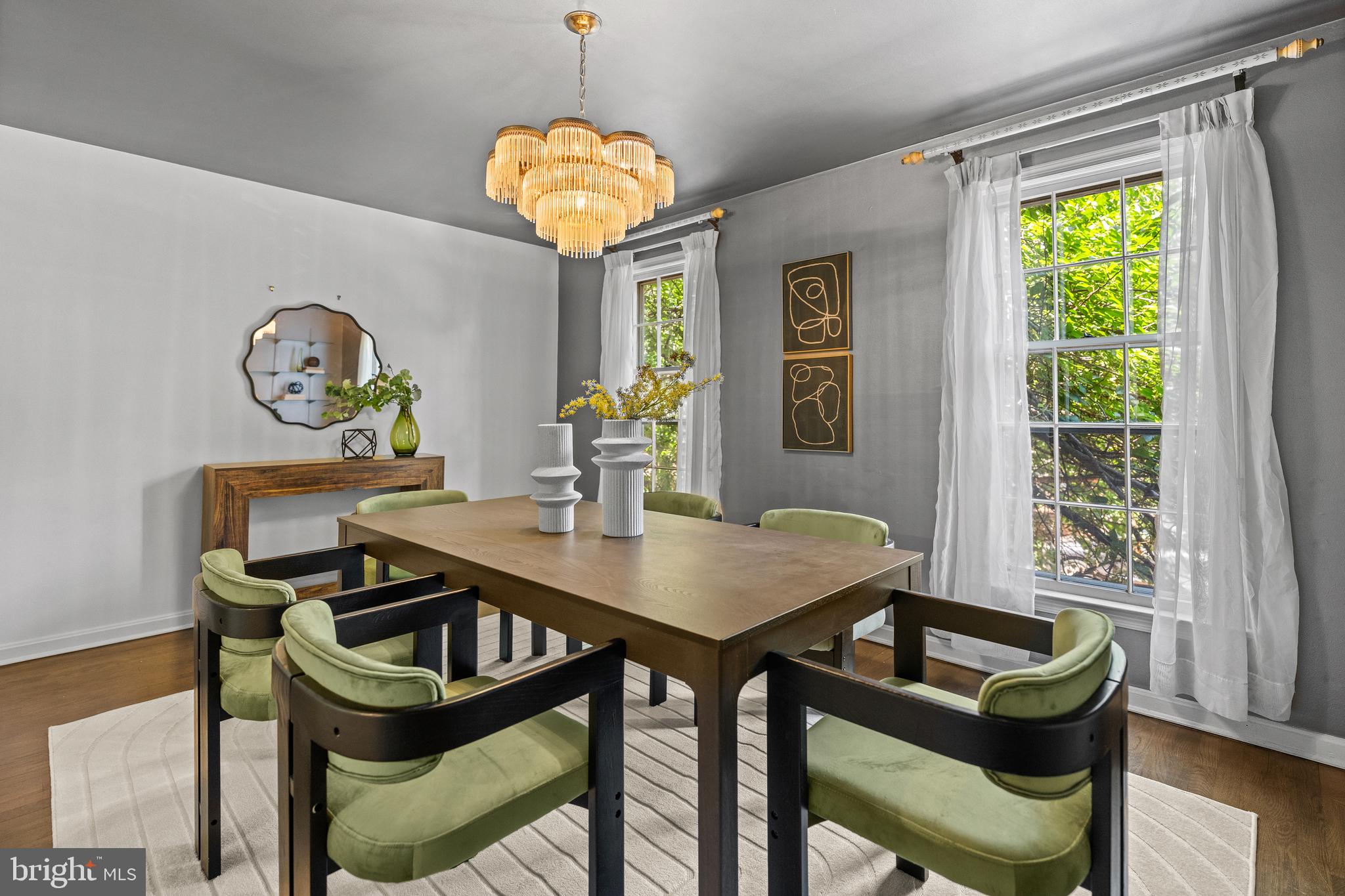 413 D Street Southeast Washington, DC 20003 - Photo 15 of 41 Dining Room Looking Over D Street