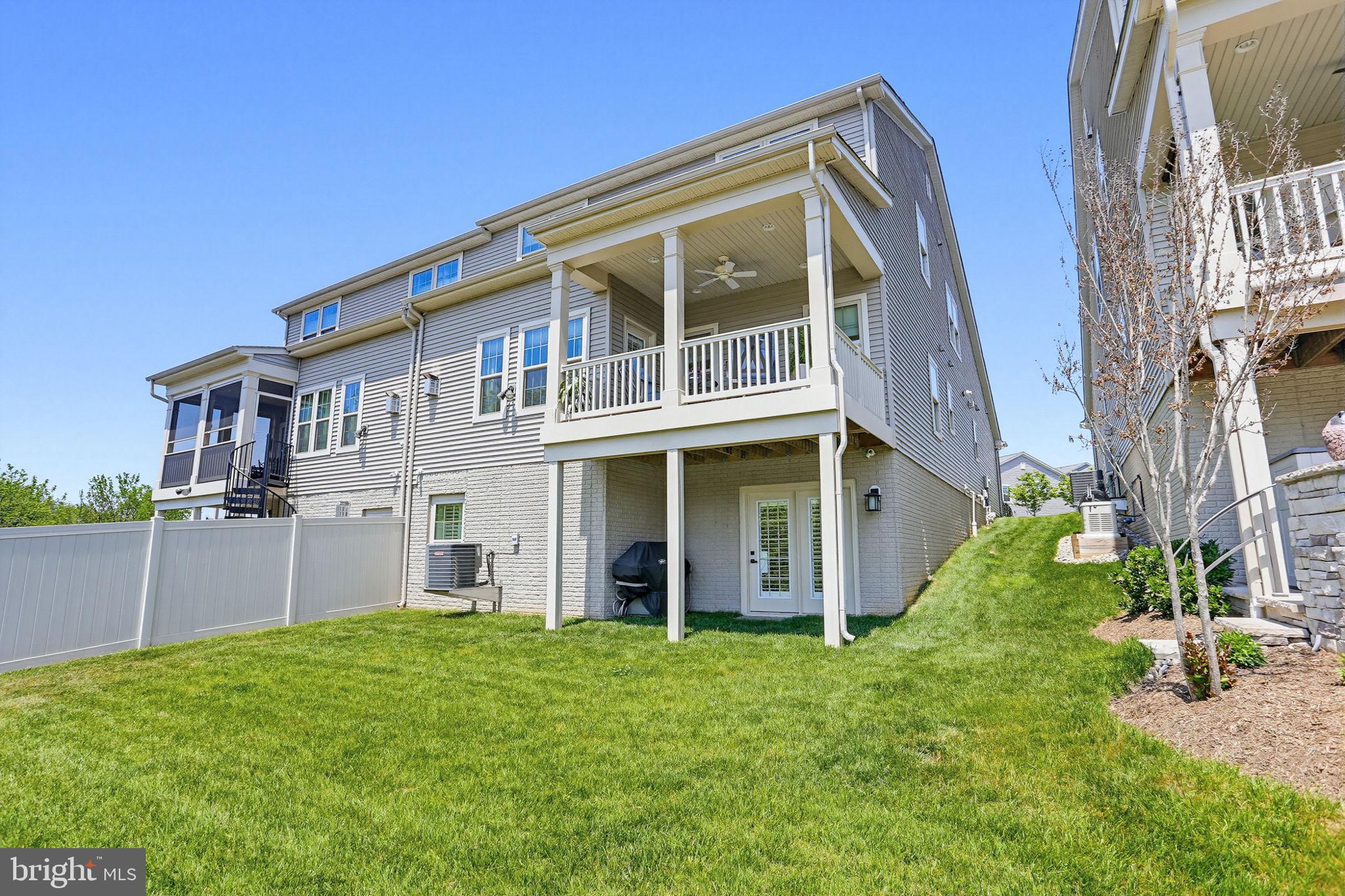 3816 Fulham Road Frederick, MD 21704 - Photo 48 of 77 a view of a house with backyard and porch