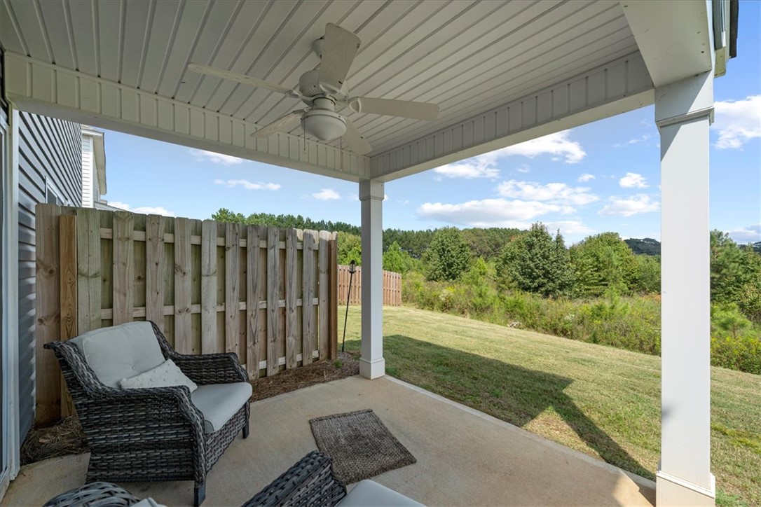 117 Adger Road Pendleton, SC 29670 - Photo 28 of 36 Enjoy outdoor living with a spacious patio, perfect for entertaining or quiet relaxation.