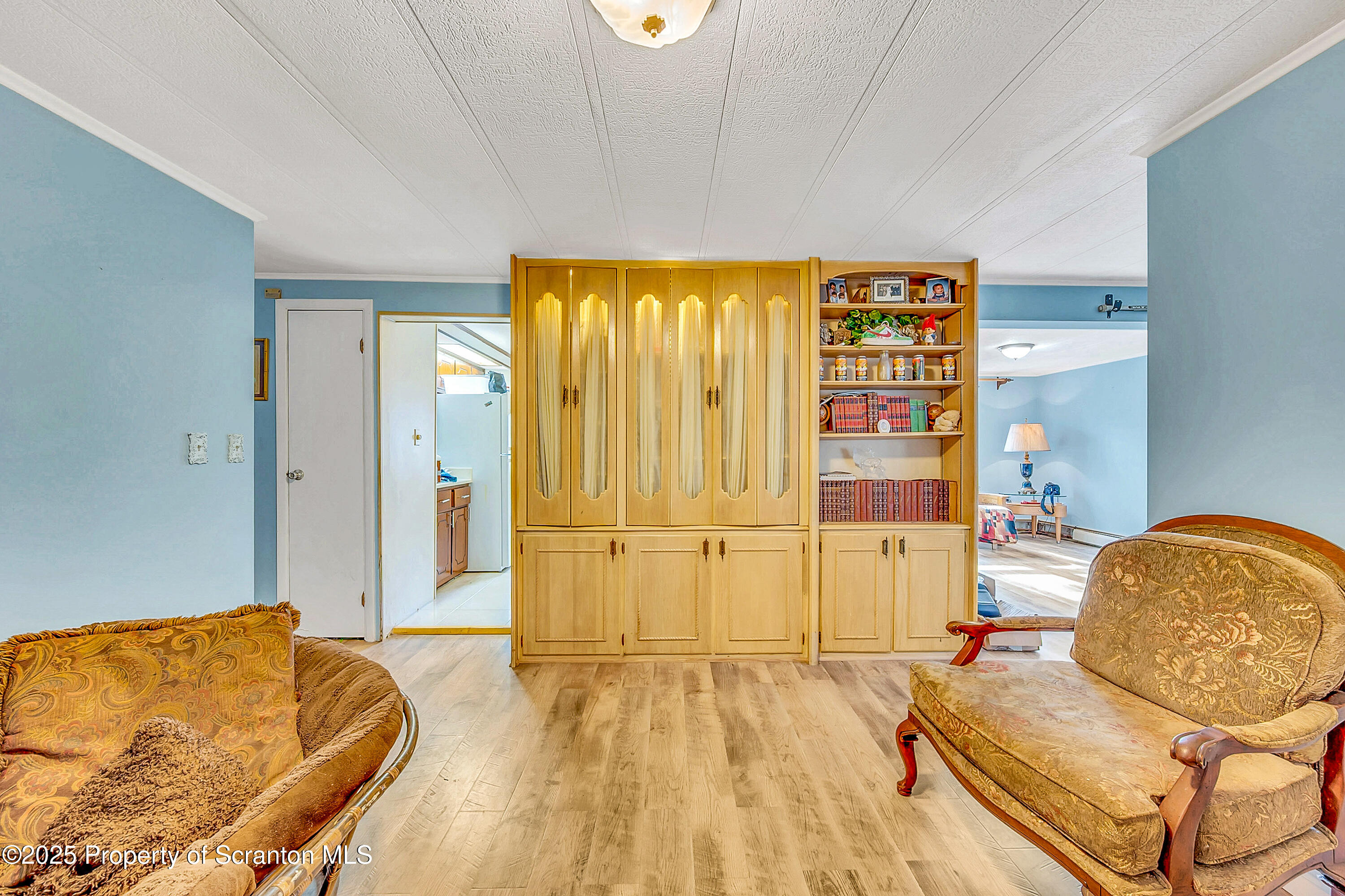 10 Bald Mt Road Clarks Summit, PA 18411 - Photo 12 of 42 a bedroom with a bed and wooden floor