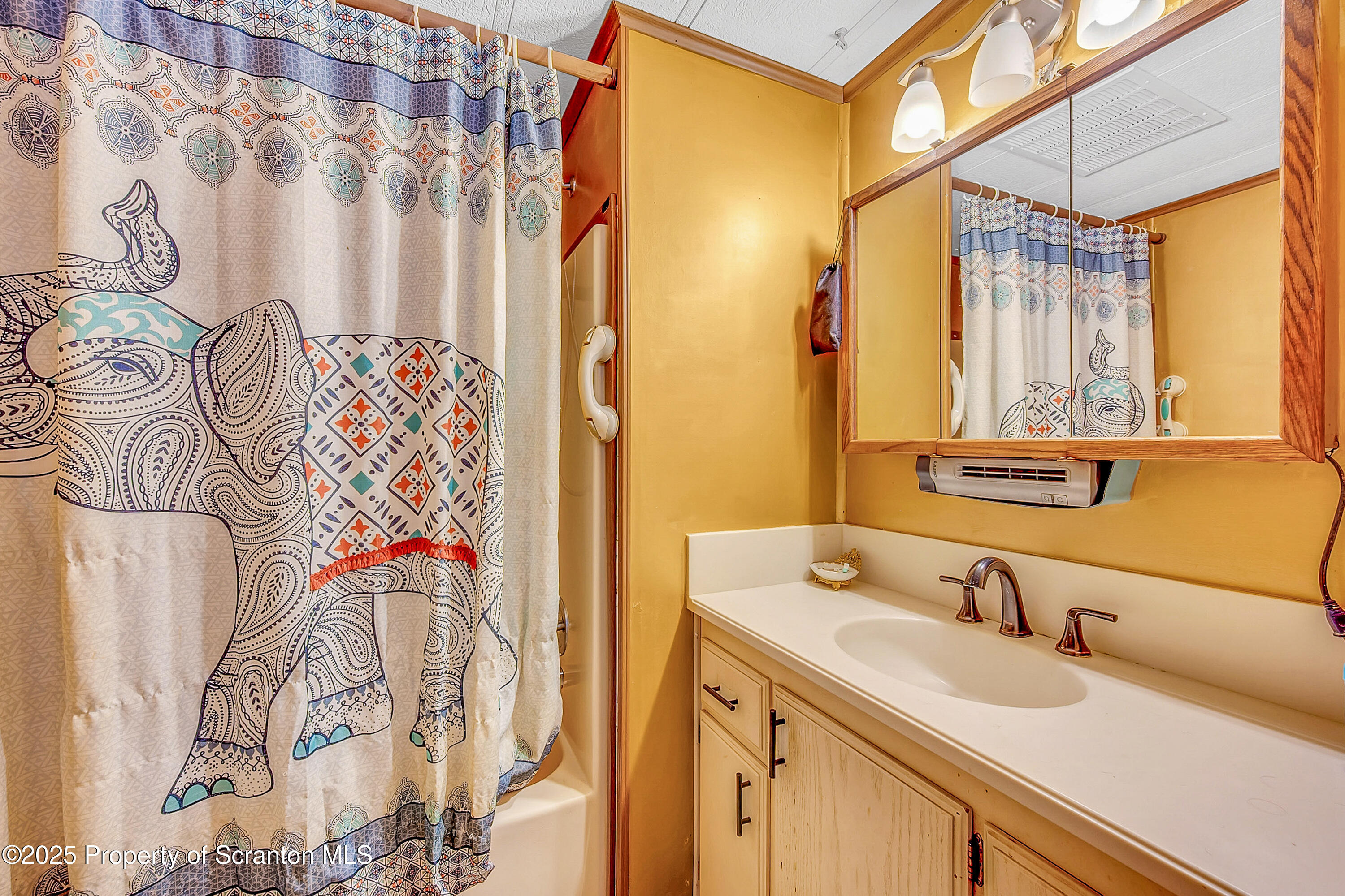 10 Bald Mt Road Clarks Summit, PA 18411 - Photo 36 of 42 a bathroom with a sink and a mirror