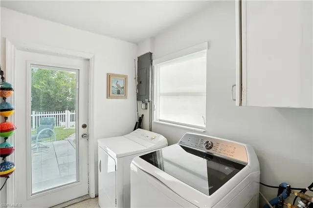 a room with storage and utility