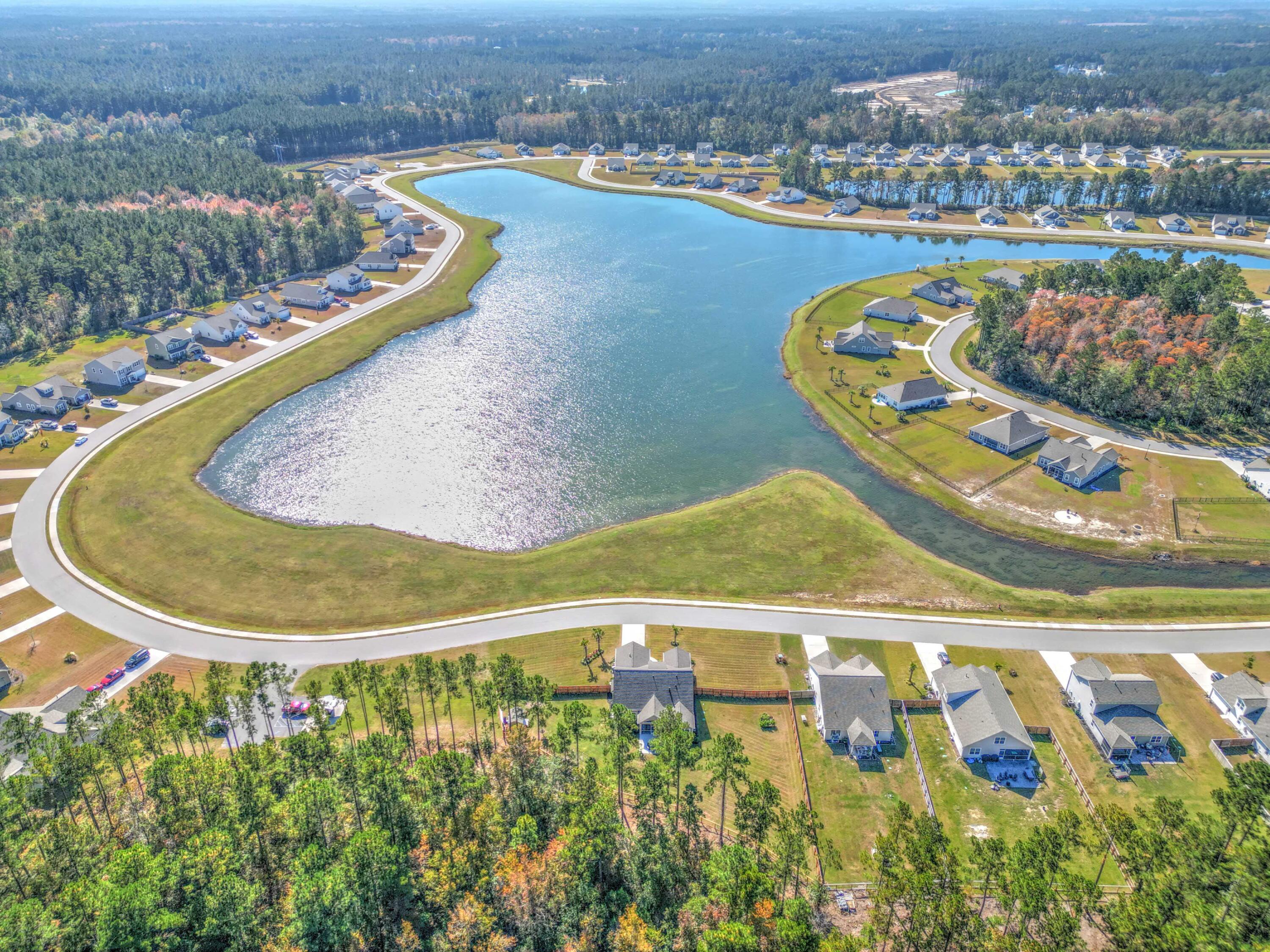 1090 Wading Point Boulevard Huger, SC 29450 - Photo 57 of 63 drone (9)