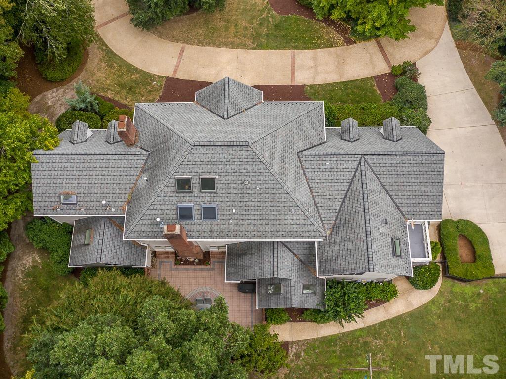 1905 Chase Court Raleigh, NC 27607 - Photo 5 of 61 an aerial view of a house with a yard