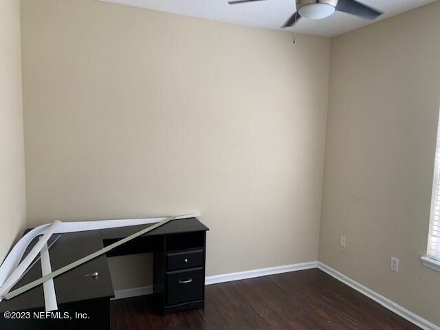 10550 Baymeadows Road, Unit 618 Jacksonville, FL 32256 - Photo 11 of 15 a room with a small space and a ceiling fan