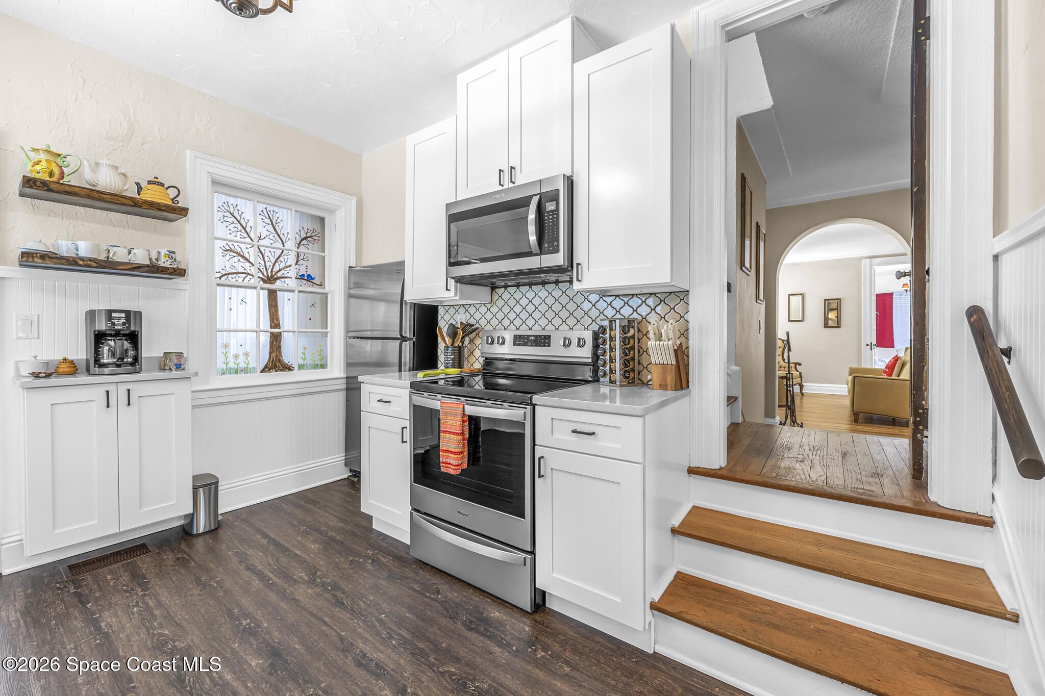 130 Valencia Road Rockledge, FL 32955 - Photo 20 of 66 Central Kitchen Stairwell Access