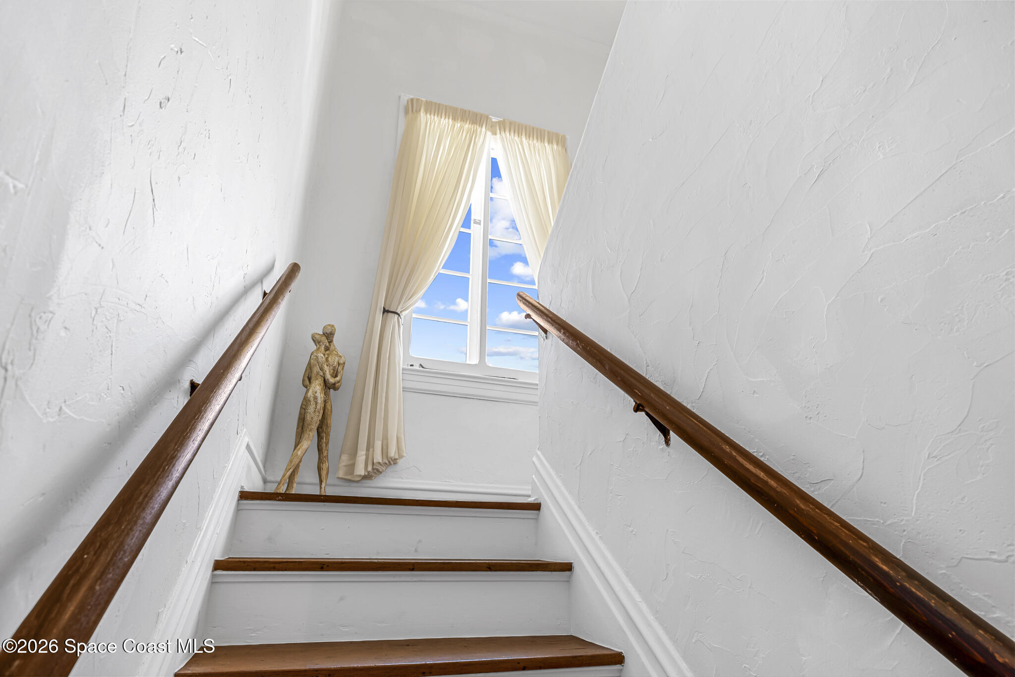 130 Valencia Road Rockledge, FL 32955 - Photo 24 of 66 Staircase to Bedroom Level