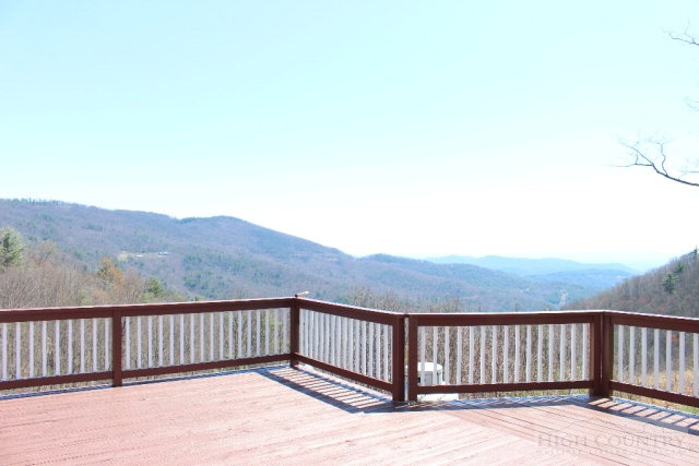 1824 Benge Ashe Road Purlear, NC 28665 - Photo 2 of 22 a view of balcony with wooden fence