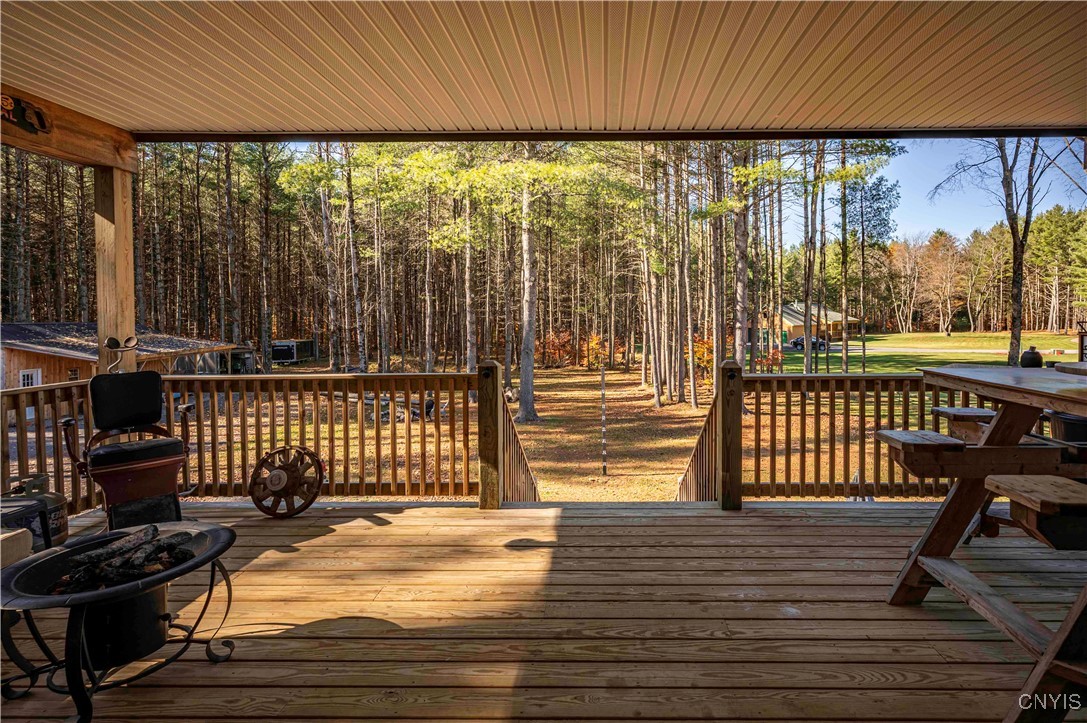 5577 Partridgeville Road Greig, NY 13312 - Photo 24 of 50 Entrance Deck
