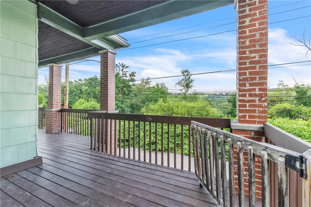 69 Transvaal Avenue Pittsburgh, PA 15212 - Photo 3 of 37 a view of a balcony with wooden floor