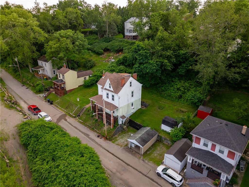 69 Transvaal Avenue Pittsburgh, PA 15212 - Photo 34 of 37 an aerial view of a house with a garden
