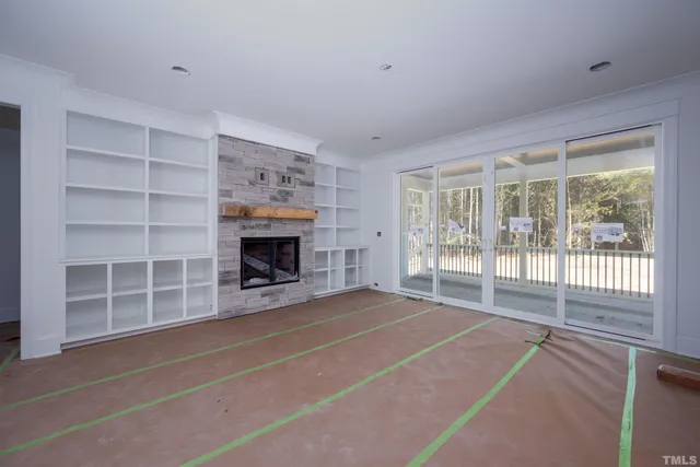 a view of a livingroom with a flesh screen