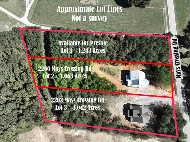 $719,990 | 2200 Mays Crossroad Road, Youngsville, NC 27596