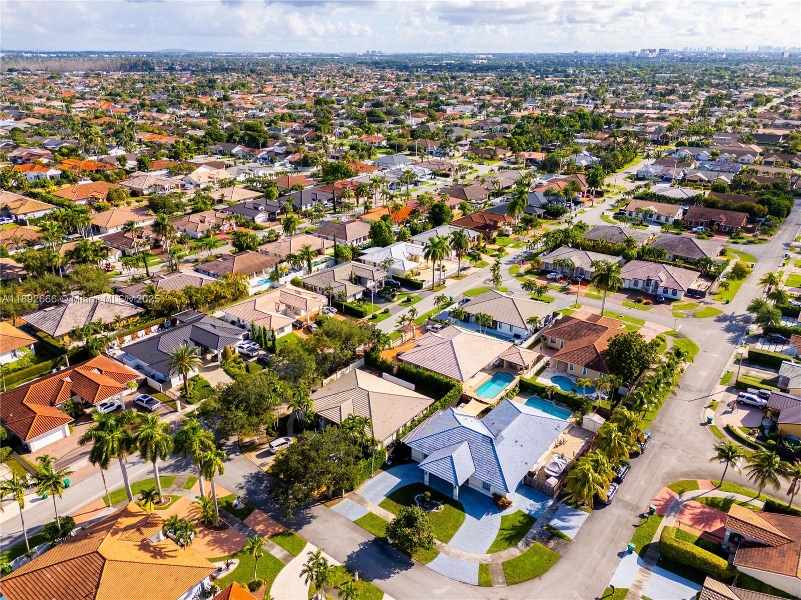 2275 Southwest 143rd Court Miami, FL 33175 - Photo 62 of 64 an aerial view of residential houses with outdoor space