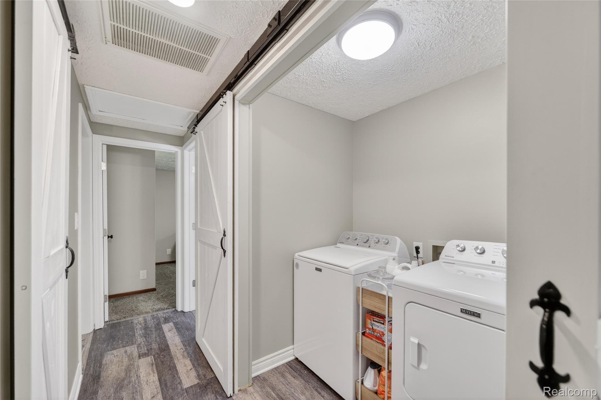 13635 Unadilla Road Gregory, MI 48137 - Photo 30 of 68 Dedicated laundry area featuring modern appliances