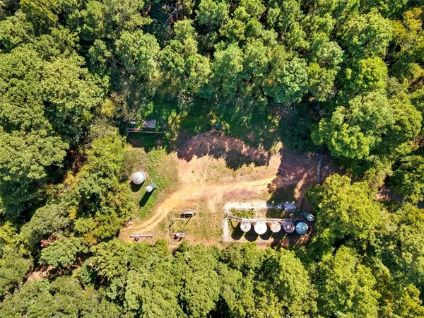 a view of empty space with mountain view