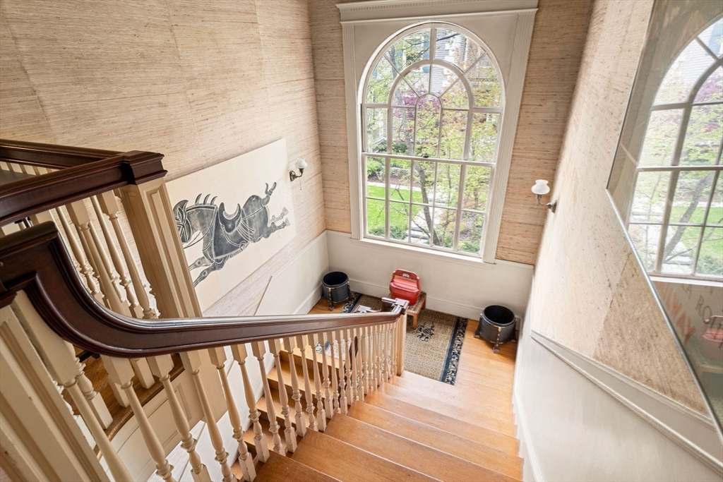 17 Berkeley Street Cambridge, MA 02138 - Photo 14 of 37 a view of an entryway with wooden floor