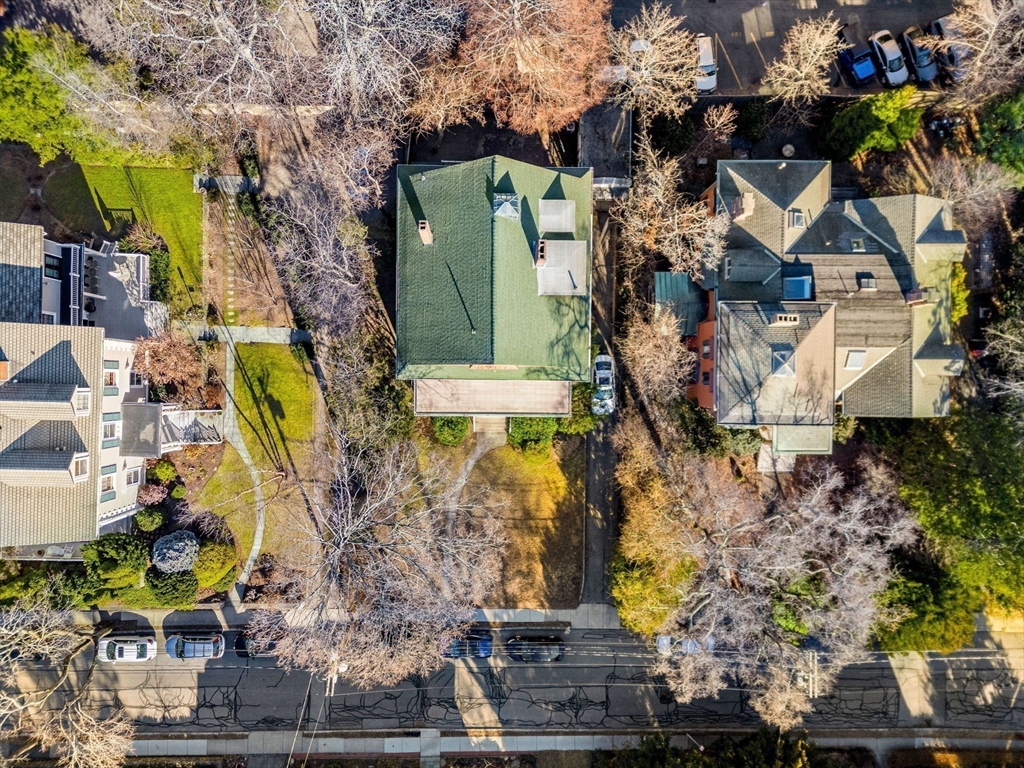 17 Berkeley Street Cambridge, MA 02138 - Photo 32 of 37 an aerial view of houses with outdoor space