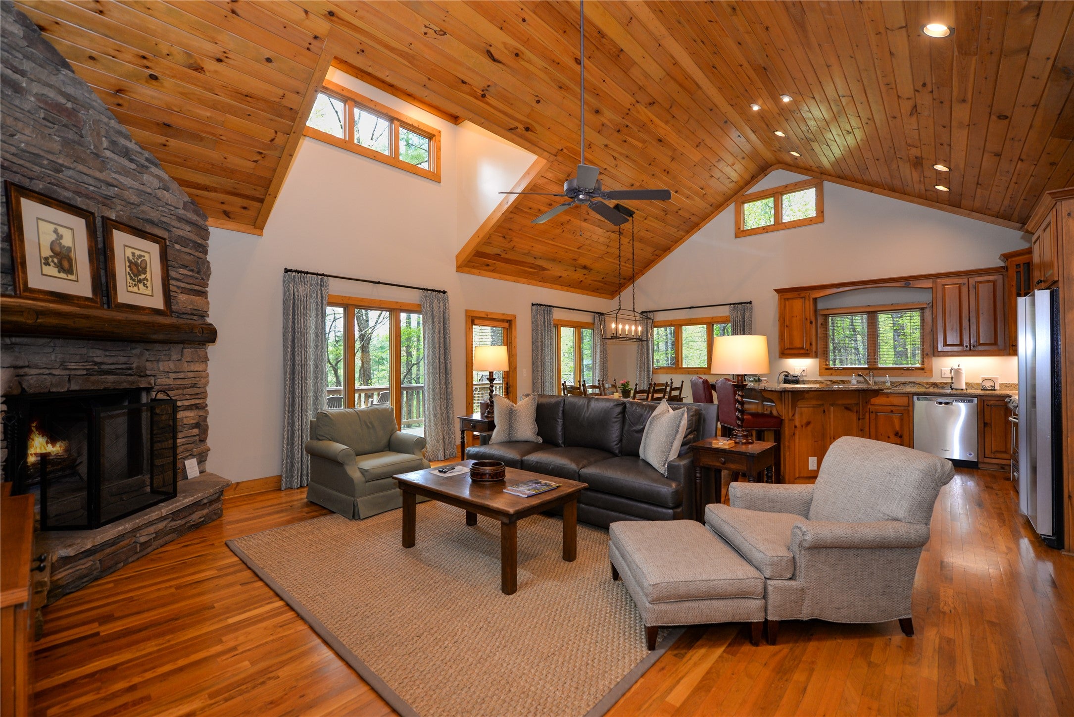 68 On The Rocks Road Sapphire, NC 28774 - Photo 7 of 21 Large House Living Area on Main