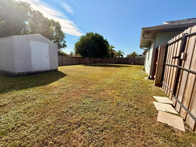 a view of outdoor space and yard