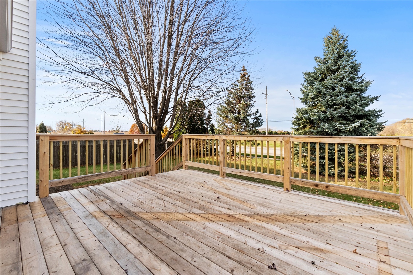 4513 Skylark Lane Plainfield, IL 60586 - Photo 18 of 23 a view of a wooden deck