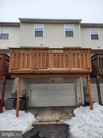 a front view of a house with balcony