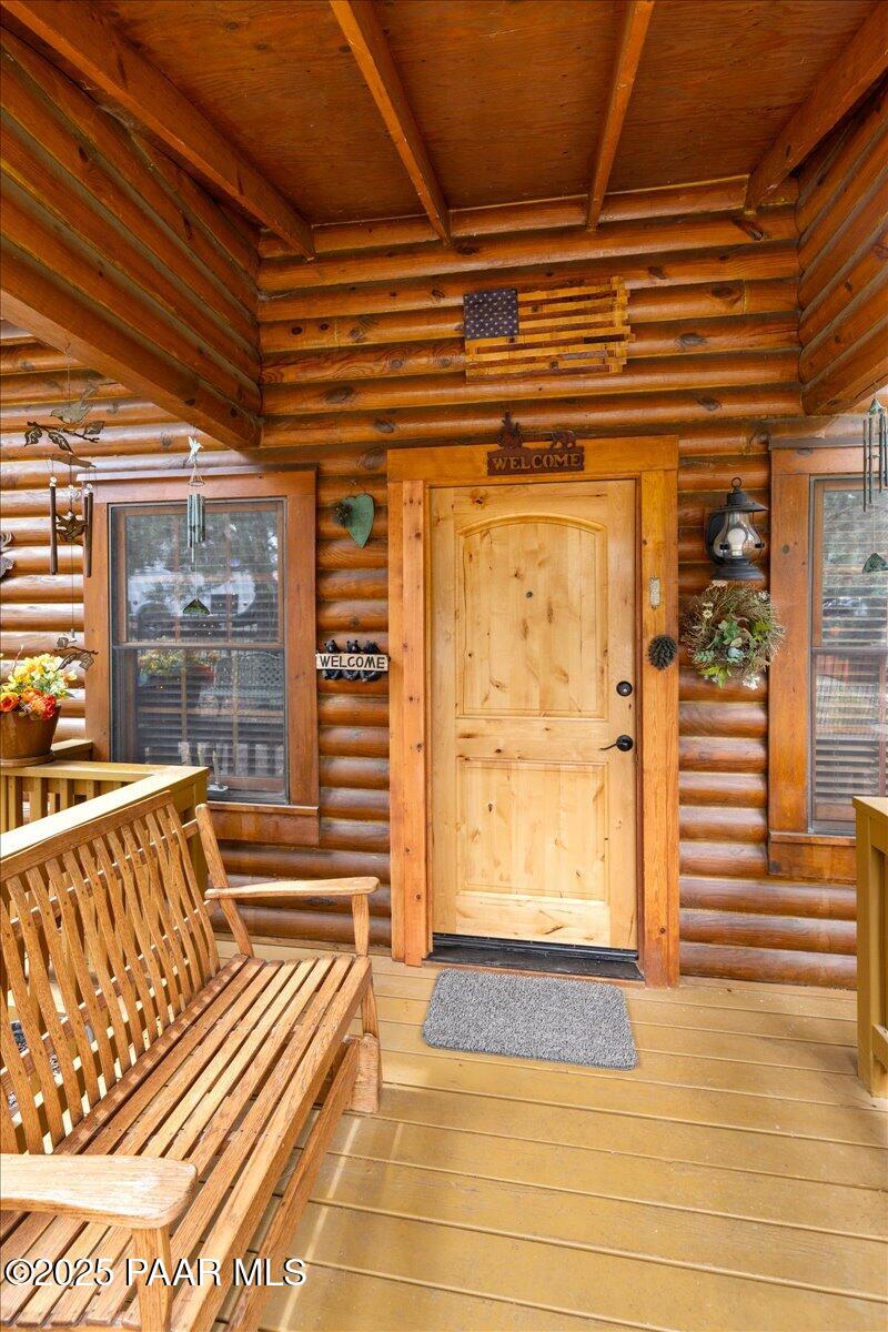 1370 East Pine Ridge Drive Prescott, AZ 86303 - Photo 5 of 32 a view of a balcony with door