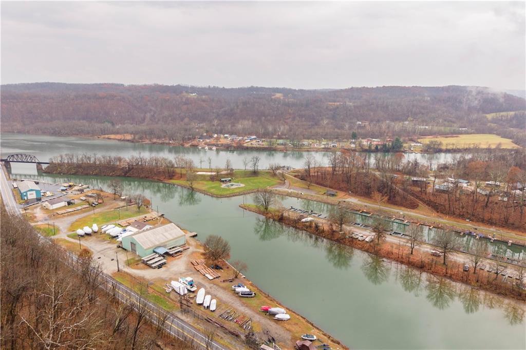 26 Front Street Millsboro, PA 15348 - Photo 13 of 24 a view of a lake in middle of the town
