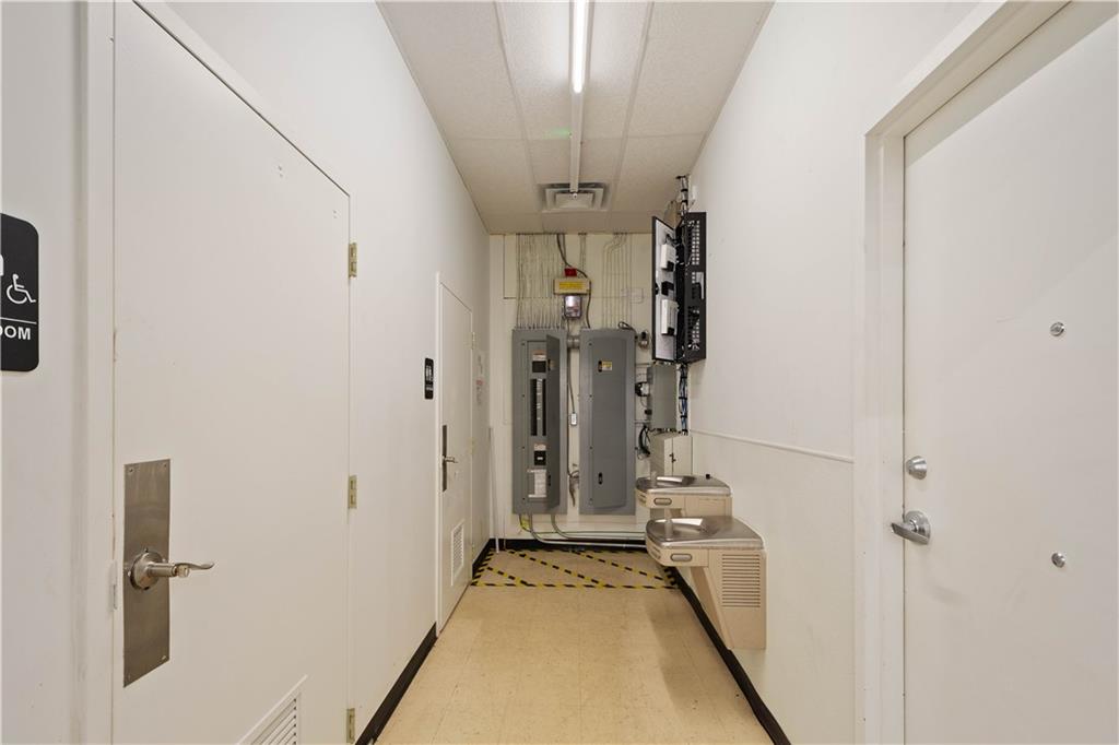 26 Front Street Millsboro, PA 15348 - Photo 21 of 24 a view of a hallway view with staircase