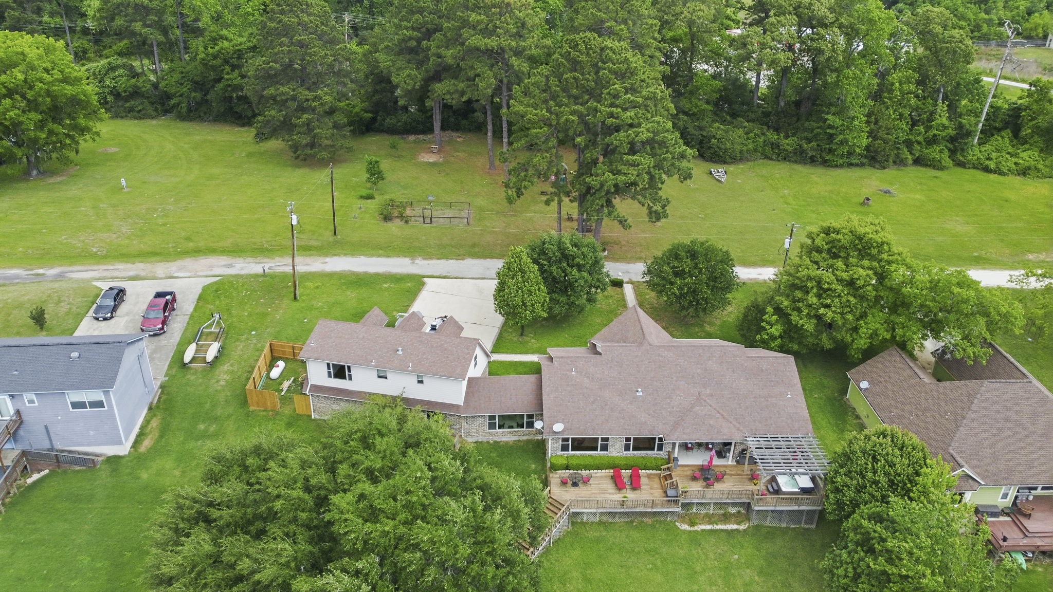259 Memphis Bell Lane Trinity, TX 75862 - Photo 43 of 50 air view