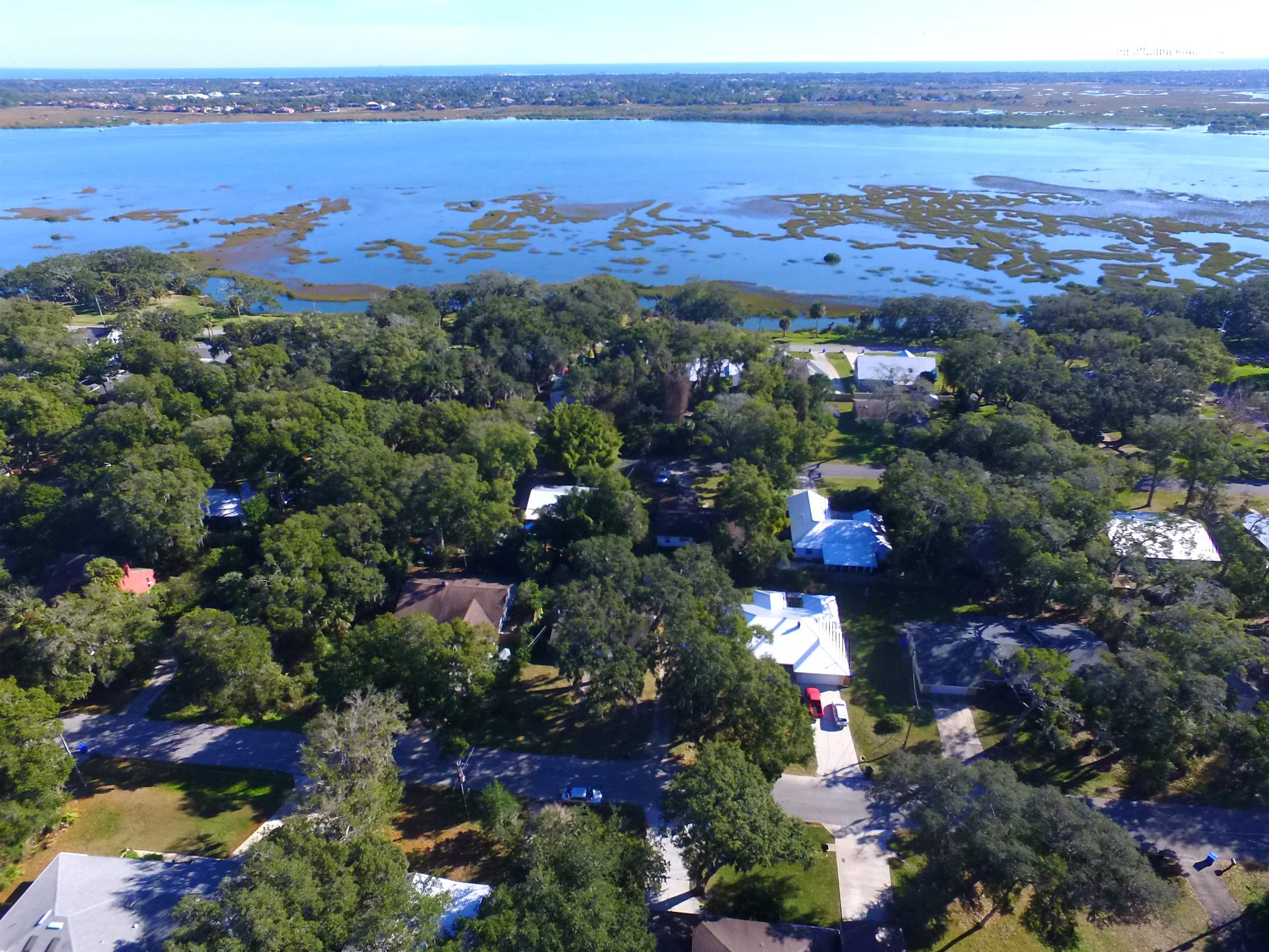 253 Mimosa Road St. Augustine, FL 32086 - Photo 6 of 42 a view of a city with mountains in the background
