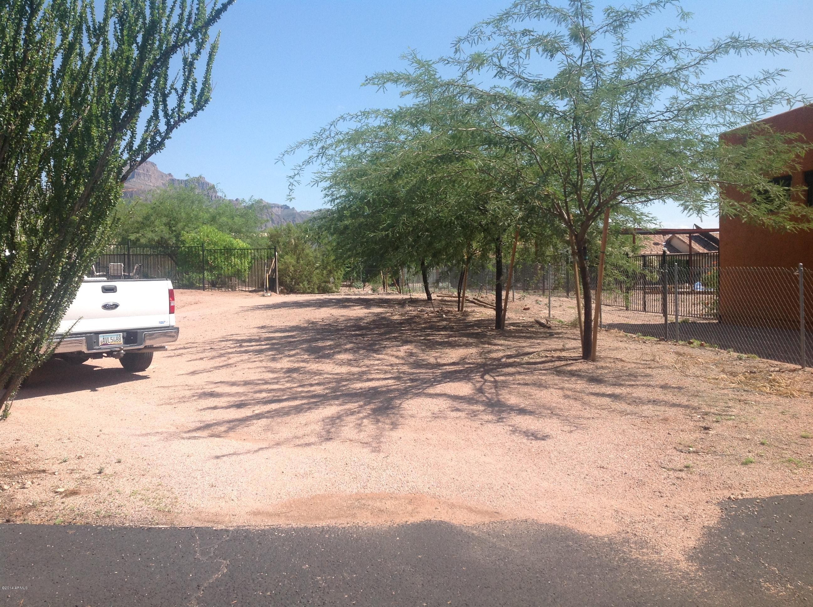 1355 North Acacia Road Apache Junction, AZ 85119 - Photo 35 of 45 a street view with large trees