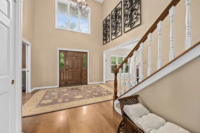 a view of an entryway