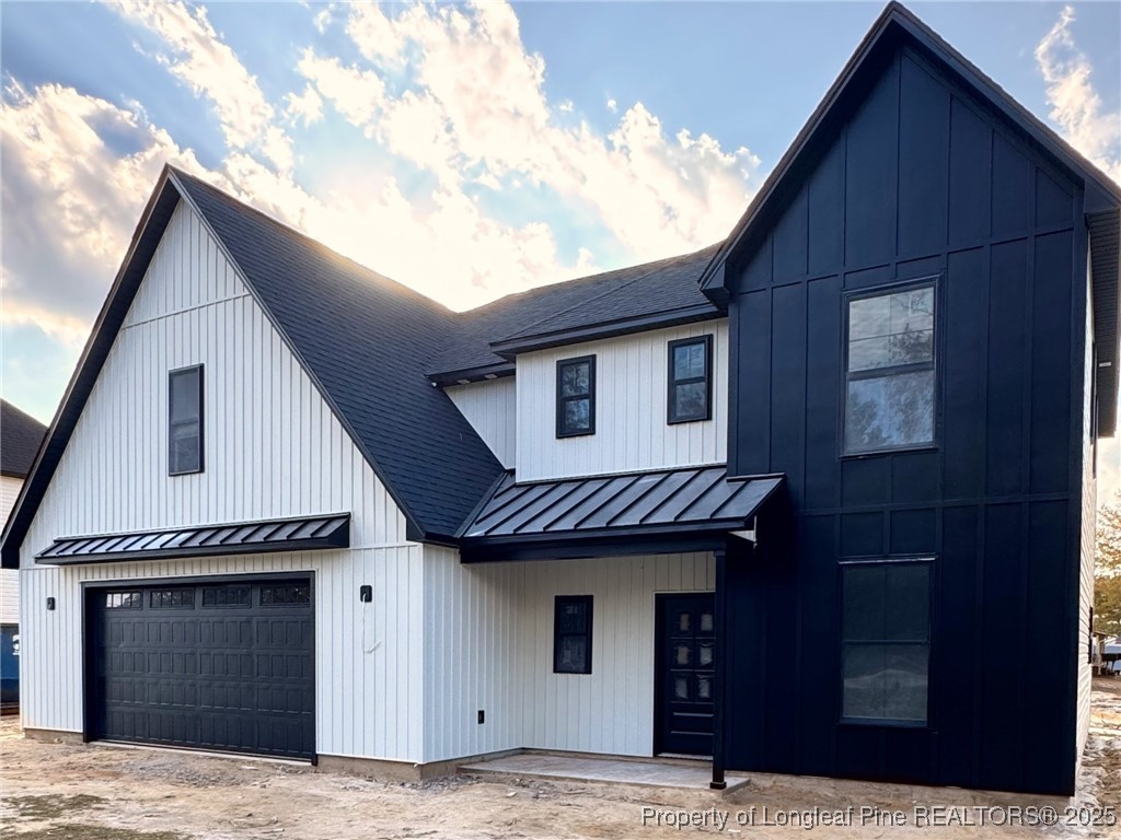 a house with trees in the background