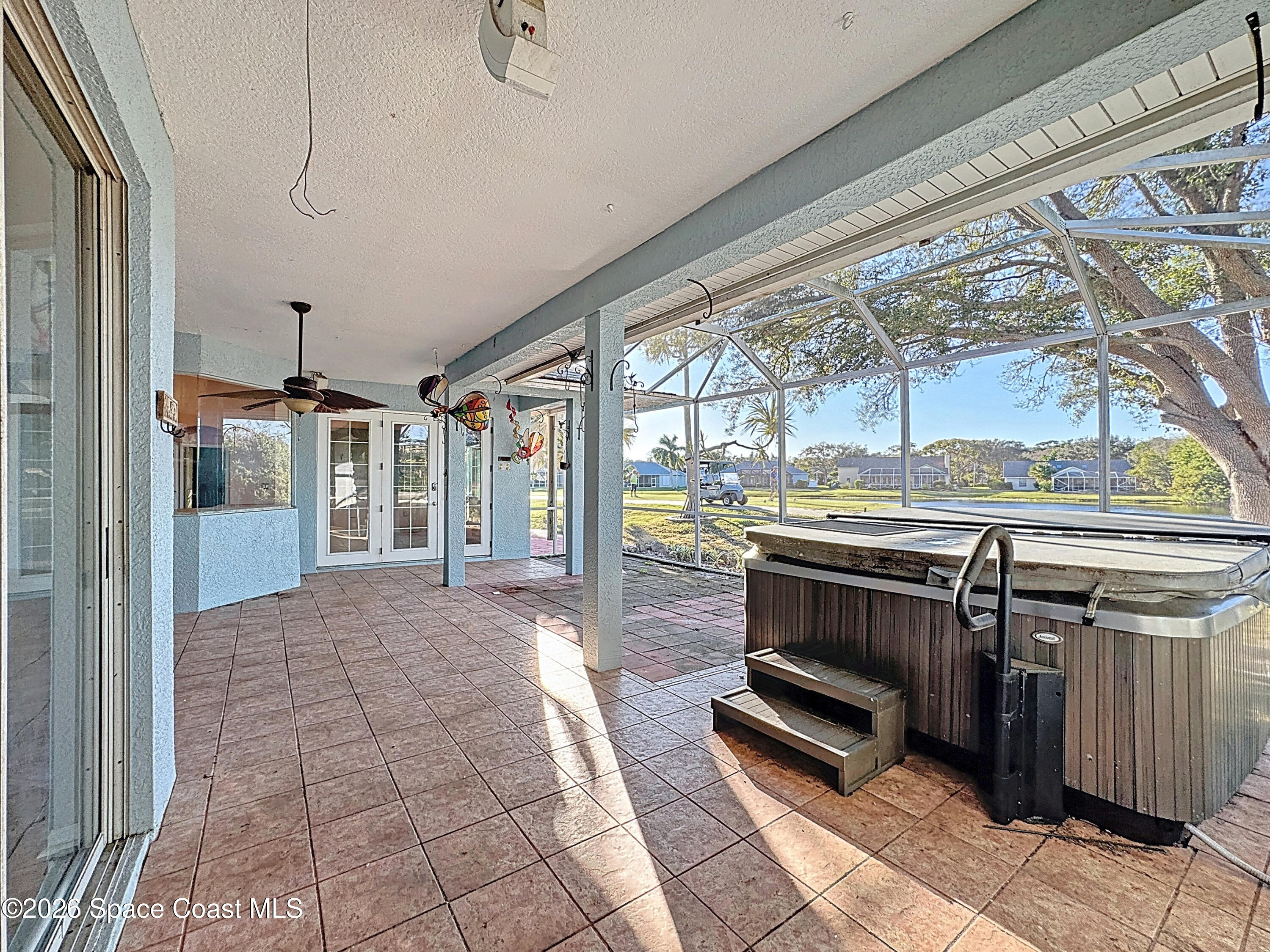 4073 Sand Ridge Drive Merritt Island, FL 32953 - Photo 32 of 66 a view of kitchen with sink and refrigerator