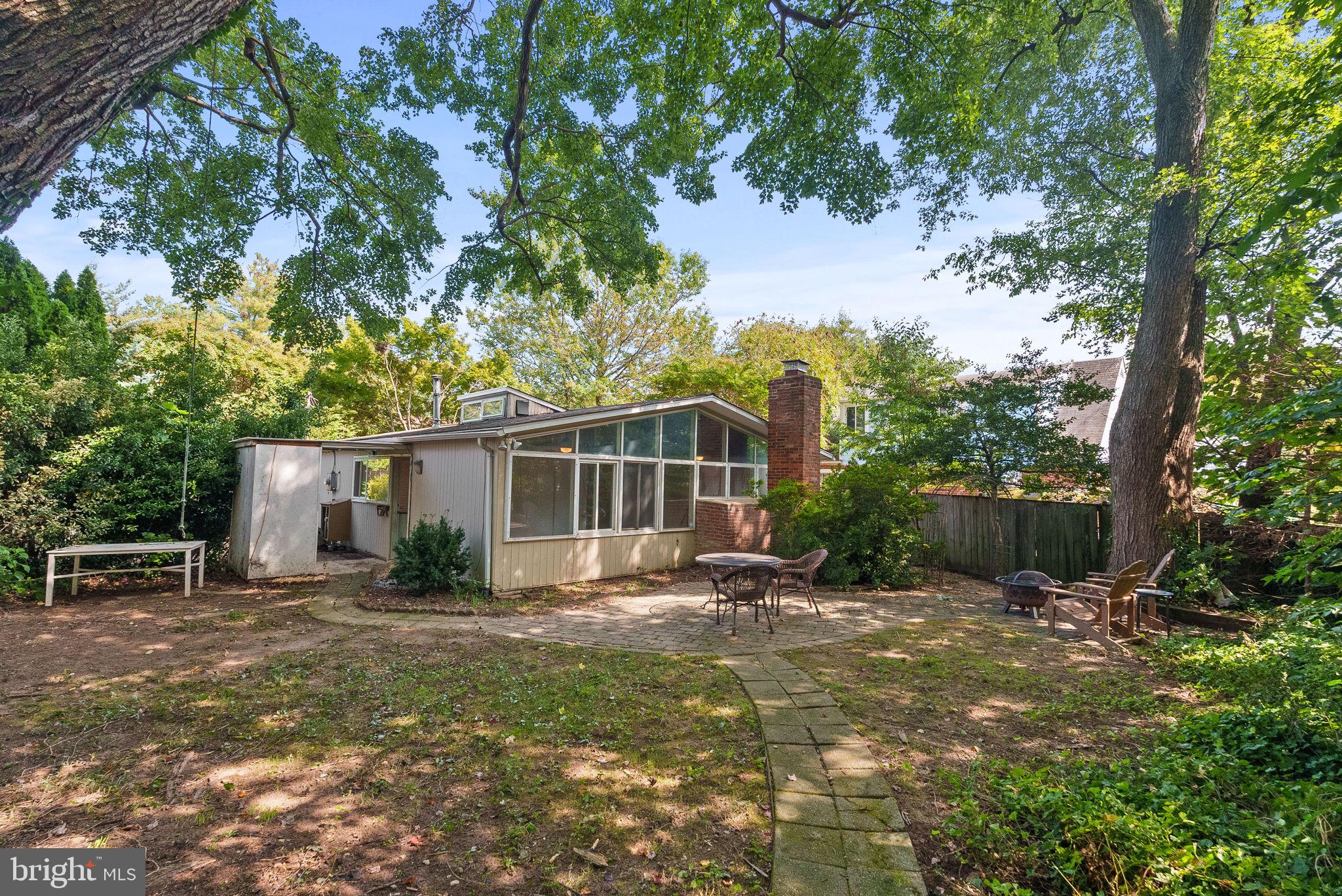 2602 Harris Avenue Silver Spring, MD 20902 - Photo 22 of 25 a backyard of a house with seating space