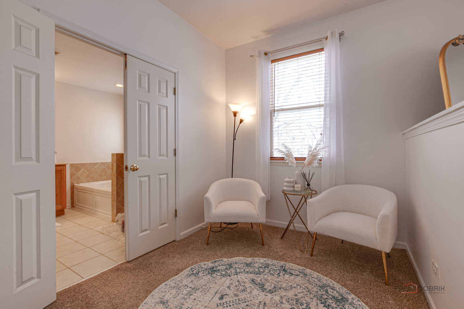 578 North Overlook Trail Round Lake, IL 60073 - Photo 25 of 42 a bedroom with furniture and a window
