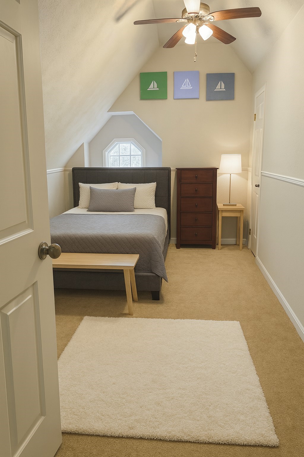 3710 Blue Lake Drive Spring, TX 77388 - Photo 14 of 15 a living room with a bed furniture and a chandelier