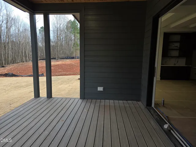 a view of wooden floor